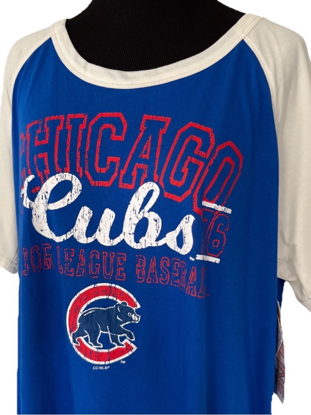 Chicago Cubs Night Shirt Pajama Official Major League Baseball Size XL